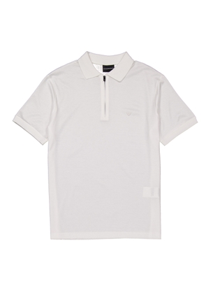 Emporio Armani Lyocell-Blend Jersey Polo Shirt