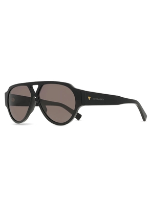 Bottega Veneta Grey Pilot Mens Sunglasses BV1318S 001 59