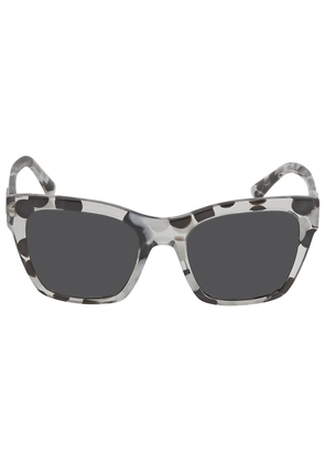 Dolce and Gabbana Dark Gray Sport Ladies Sunglasses DG4384 336187 53