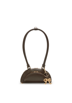 Self-Portrait Leather Shoulder Bag With Charms