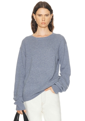 Eterne James Sweater in Slate - Slate. Size L/XL (also in M/L, XS/S).