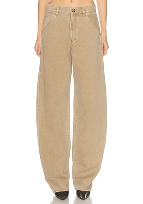 DARKPARK Khris Barrel Leg in Camel - Beige. Size 24 (also in 25, 28, 29, 30).