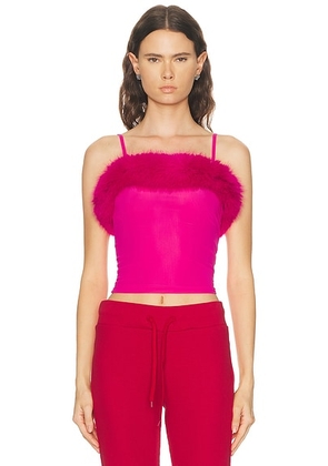 Balenciaga Strap Top in Fluo Pink - Fuchsia. Size L (also in M, S).