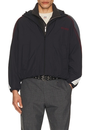 Commission Club Track Jacket in Black - Black. Size M (also in XL).