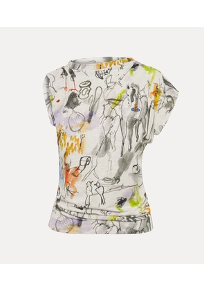 Vivienne Westwood Hebo Top Viscose / Elastane Wonderland S Women