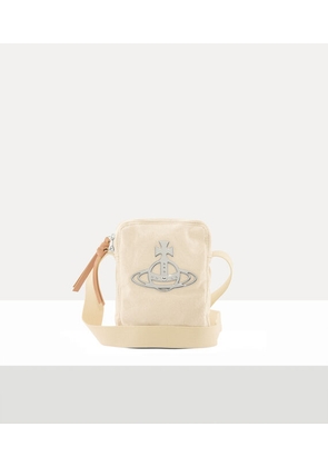 Vivienne Westwood Luke Crossbody Canvas Natural