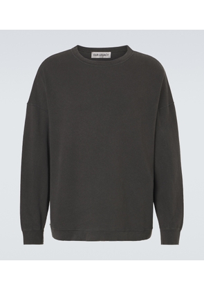 Our Legacy Slack cotton and linen-blend sweatshirt