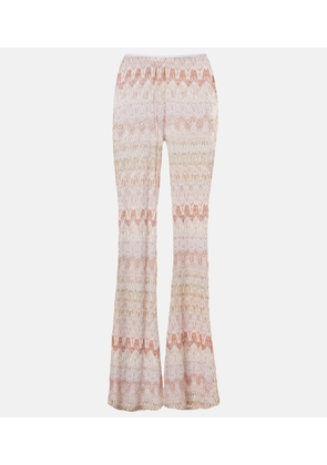 Missoni Lame flared pants