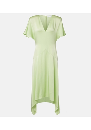 Stella McCartney Envers satin midi dress