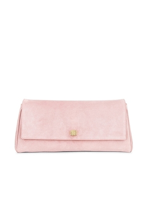 KHAITE Audrey Clutch in Dusty Pink - Pink. Size all.