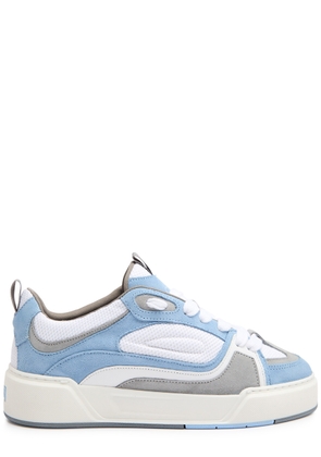 Cleens Essential Skate Panelled Sneakers - Blue - 44 (IT44 / UK10)