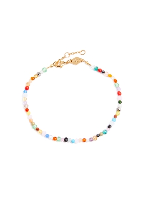 Anni LU Precious Mix 18kt Gold-plated Beaded Bracelet - Multicoloured 1 - One Size