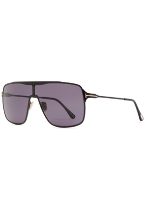 Tom Ford Zappa Square D-frame Sunglasses - Black - One Size