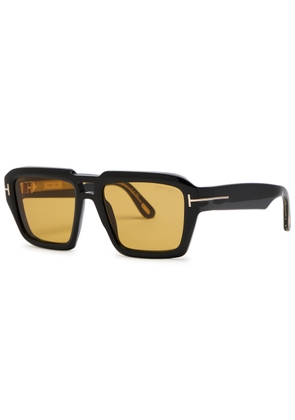 Tom Ford Icon Aviator-style Sunglasses - Black - One Size