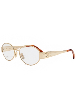 Celine Triomphe Metal Optical Glasses - Yellow Light - One Size