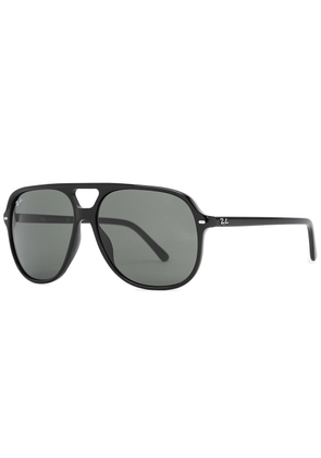 Ray-ban Bill 56 Aviator-style Sunglasses - Black
