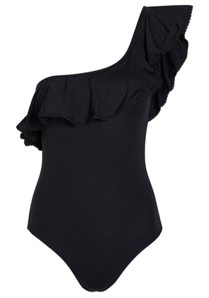 Melissa Odabash Tennessee Frill Swimsuit - Black - 42 (UK10 / S)