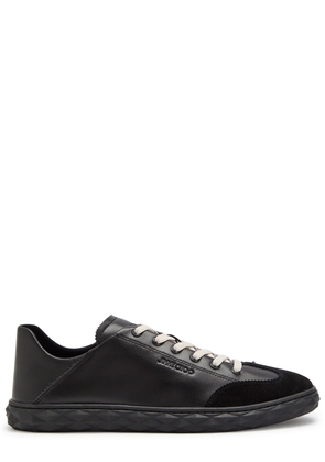 Jimmy Choo Diamond Flex Leather Sneakers - Black - 44 (IT44 / UK10)