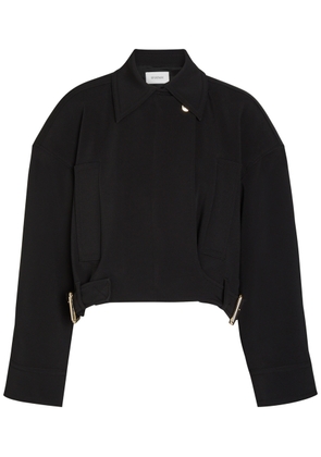 Sportmax Woven Bomber Jacket - Black - 12 (UK12 / M)