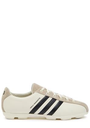 Y-3 Y-3 Panelled Leather Sneakers - White - 8.5 (IT42.5 / UK8.5)