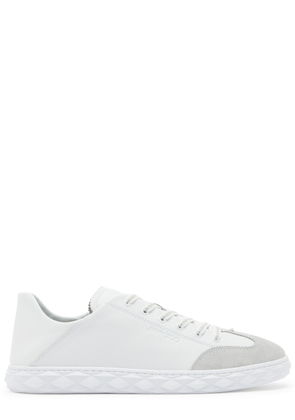 Jimmy Choo Diamond Flex Leather Sneakers - White - 45 (IT45 / UK11)