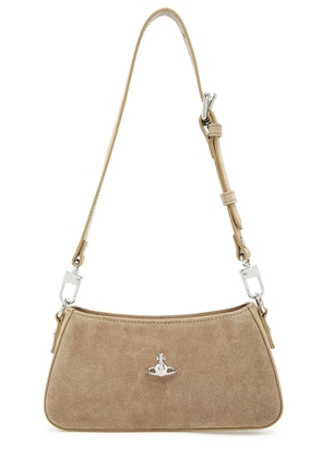 Vivienne Westwood Tasha Suede Shoulder bag - Brown - One Size