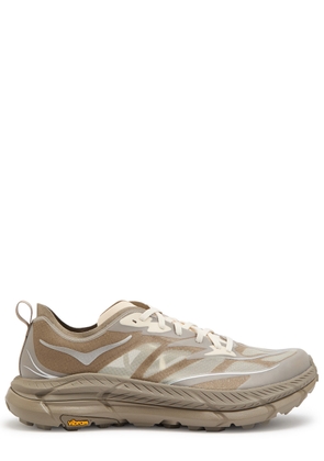 Hoka U Mafate Speed 4 Lite Panelled Mesh Sneakers - Beige - 8 (IT42 / UK8)