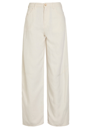 Emporio Armani J3F Balloon-leg Jeans - Cream - 28 (W28 / UK10 / S)