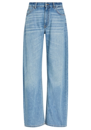 Stella Mccartney Curved-leg Jeans - Mid Blu - 29 (W29 / UK12 / M)