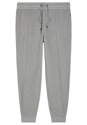 Boss Slim-leg Cotton-blend Sweatpants - Light Grey - M