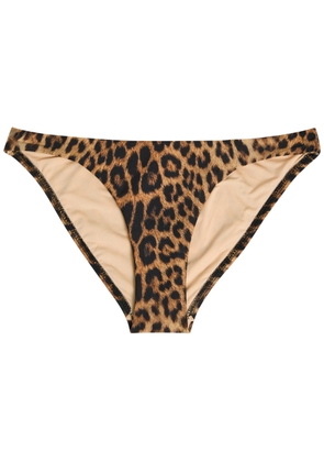 Melissa Odabash Prague leopard-print Bikini Bottoms - 48 (UK16 / XL)
