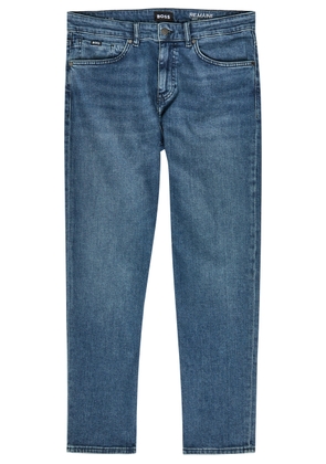 Boss Maine Tapered-leg Jeans - Navy - 36 (W36 / XL)