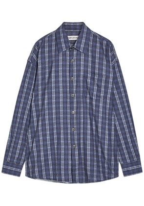 Our Legacy Borrowed Plaid Cotton Shirt - Multicoloured 1 - 50 (IT50 / L)
