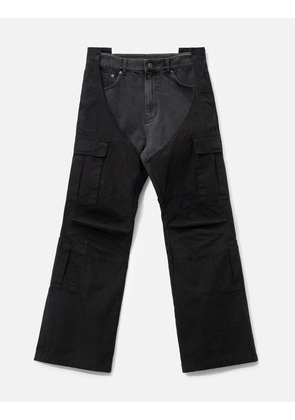 Biker Cargo Denim Pants