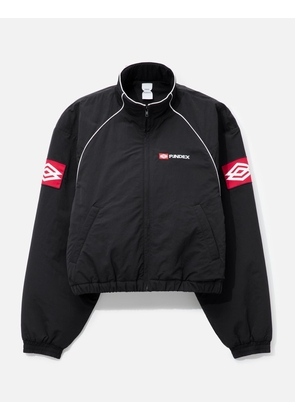 Exaggerated Shoulder Track Jacket