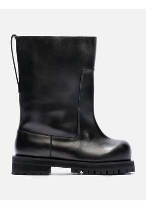 Distressed Shaft Boots