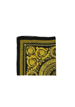 Versace Black Modal Scarf