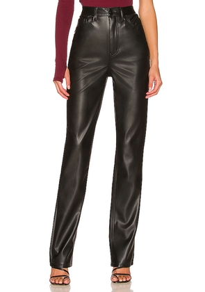 AFRM Heston Faux Leather Pant in Black. Size 24. Also in 28.