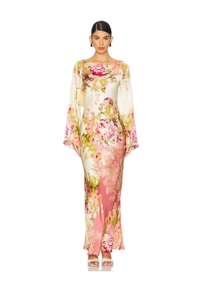 HEMANT AND NANDITA Long Dress in Ivory. Size XS. Also in S.