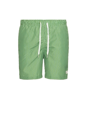 Bather Swim Trunk in Green. Size S. Also in XL/1X.