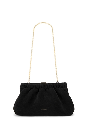 DeMellier London The Miami Clutch in Black.