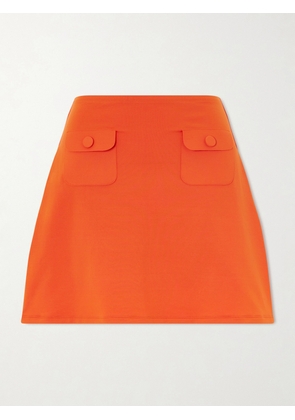 Eres - Maritime Stretch-jersey Mini Skirt - Red - FR 36,FR 38,FR 40,FR 42