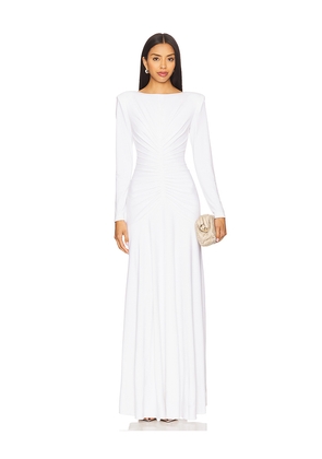 ET OCHS Thea Gown in White. Size 6. Also in 2, 8.