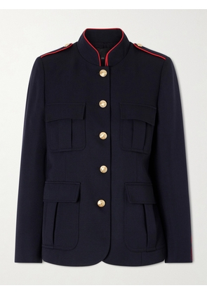 Nili Lotan - Silas Wool-gabardine Jacket - Blue - US0,US2,US4,US6,US8,US10,US12