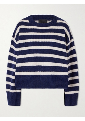 Nili Lotan - Anisa Striped Cashmere Sweater - Blue - x small,small,medium,large,x large