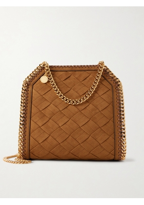 Stella McCartney - Falabella Woven Shoulder Bag - Brown - One size