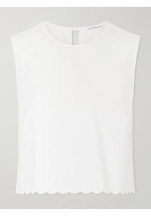 Cecilie Bahnsen - Deeba Broderie Anglaise Cotton Vest - White - UK 6,UK 8,UK 10,UK 12,UK 14