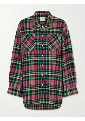 R13 - Plaid Cotton-flannel Shirt - Multi - x small,small,medium,large