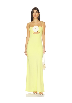 Bahia Maria Nora Dress in Lemon. Size L. Also in M, S, XS.