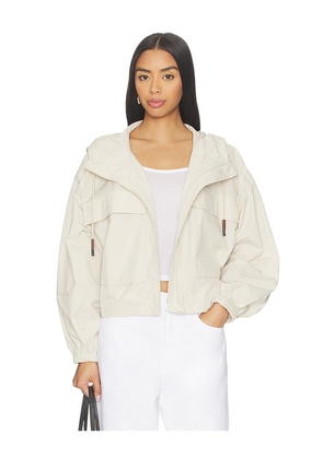Elodie the Label Lira Jacket in Taupe. Size L. Also in M, S, XL, XS.